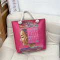 Tote Girl — Canvas Tote + Matching Wallet Set | Choose Your Print