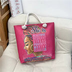 Tote Girl — Canvas Tote + Matching Wallet Set | Choose Your Print