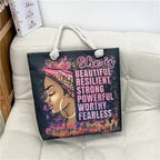 Tote Girl — Canvas Tote + Matching Wallet Set | Choose Your Print