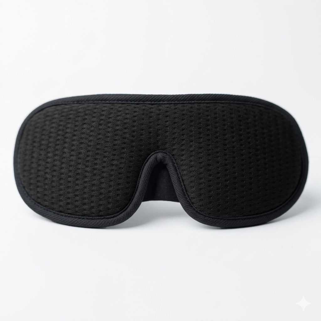 3D Contoured Sleep Eye Mask – Breathable Sports Eye Mask for Travel, Meditation & Deep Sleep | 6 Colors Available