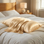 Silk Pillowcase Set of 2 – 22 Momme Silk Pillow Covers with Hidden Zipper | Cooling, Hair & Skin Care | Queen & King Sizes