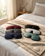 3D Contoured Sleep Eye Mask – Breathable Sports Eye Mask for Travel, Meditation & Deep Sleep | 6 Colors Available