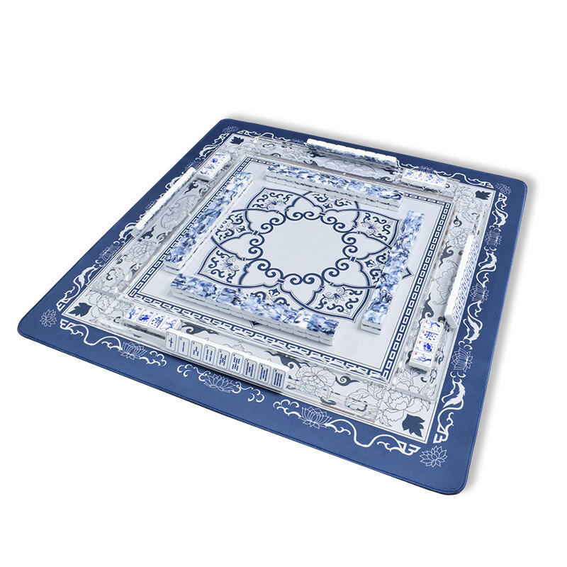 Mahjong Porcelain Collector's Set – 166 Handcrafted Clay Tiles
