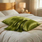 Silk Pillowcase Set of 2 – 22 Momme Silk Pillow Covers with Hidden Zipper | Cooling, Hair & Skin Care | Queen & King Sizes